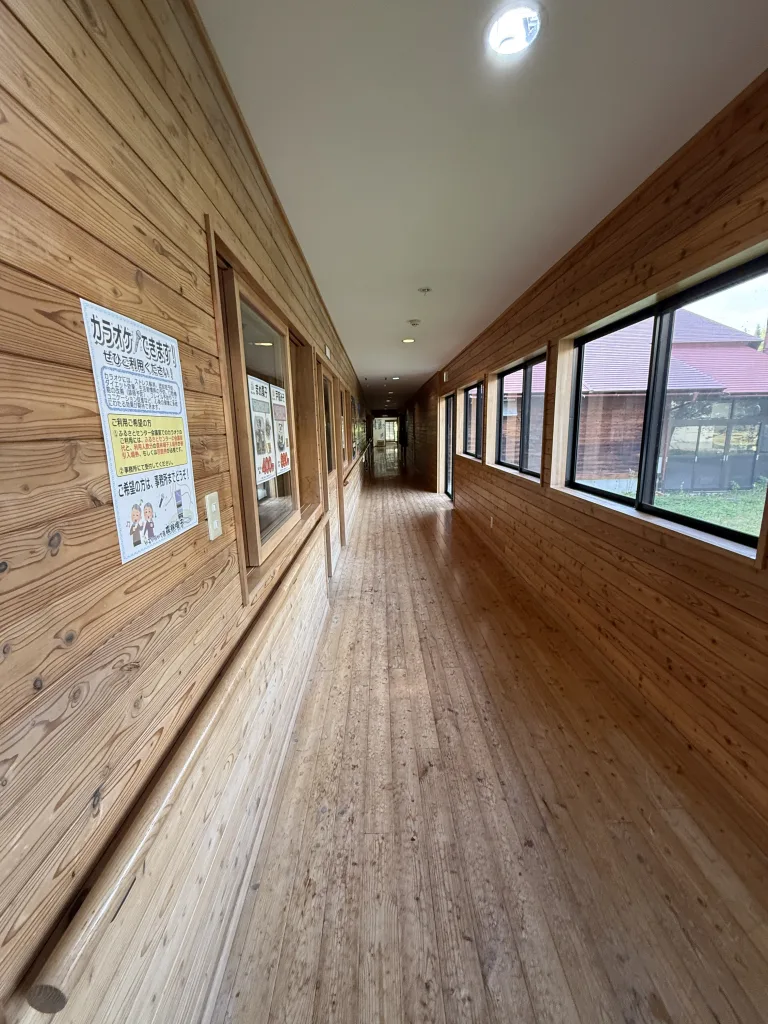 森林囃子の通路