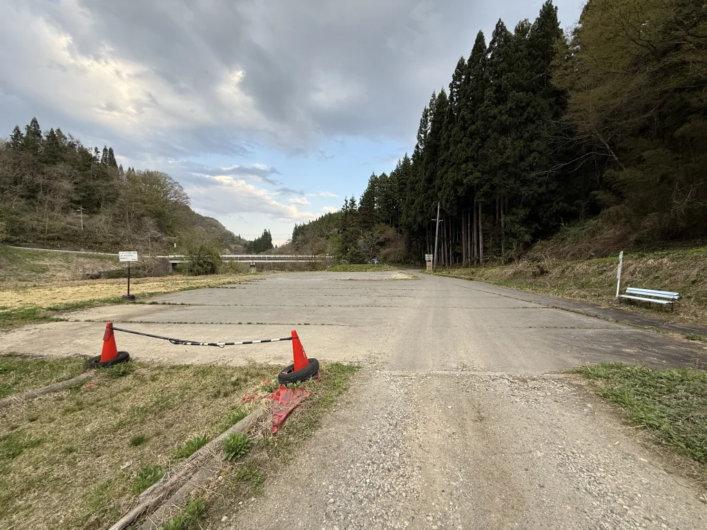 森林囃子のバス停