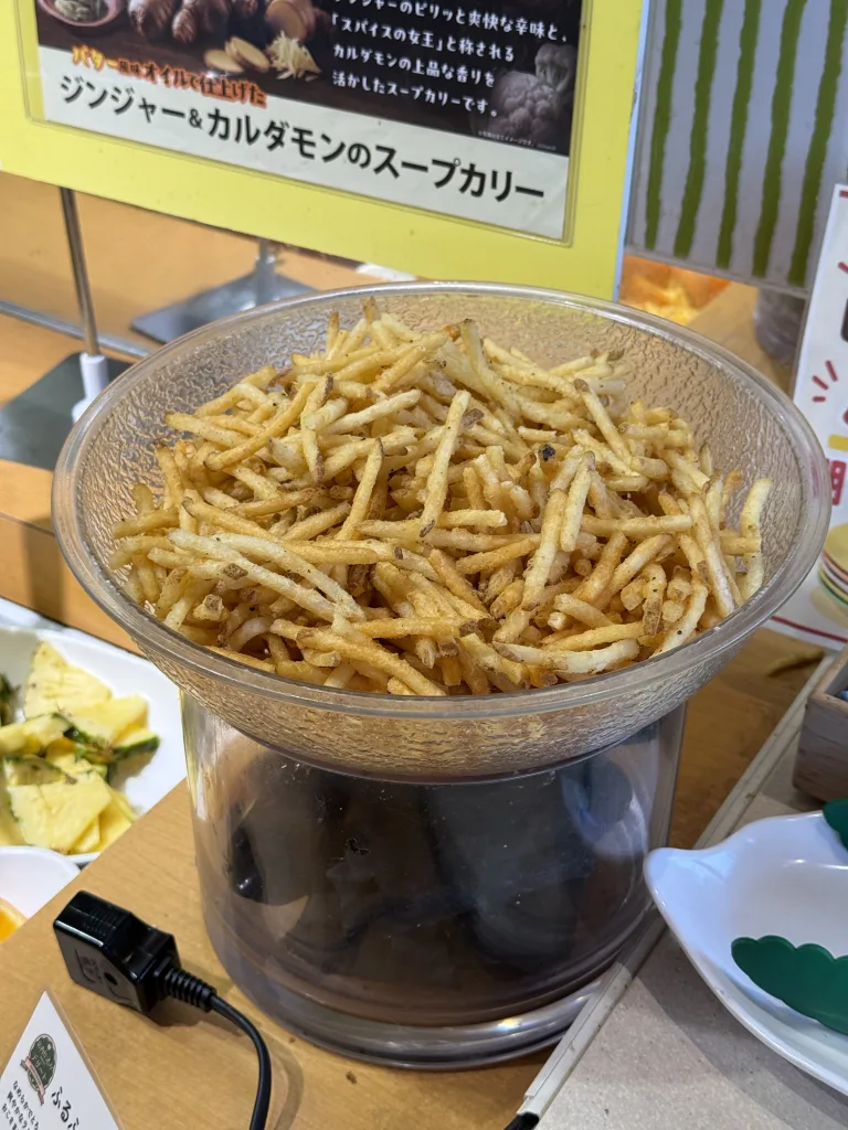 ブロンコビリーのフライドポテト