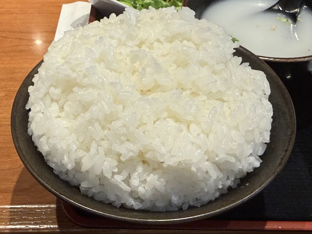 ぴゅあの特盛りライス