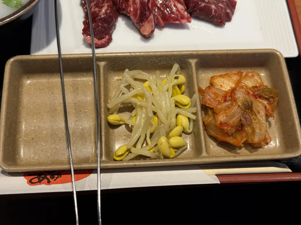 ぴゅあのナムルとキムチ