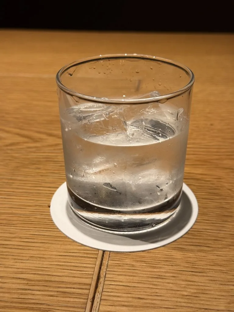 福栄組合の焼酎ロック