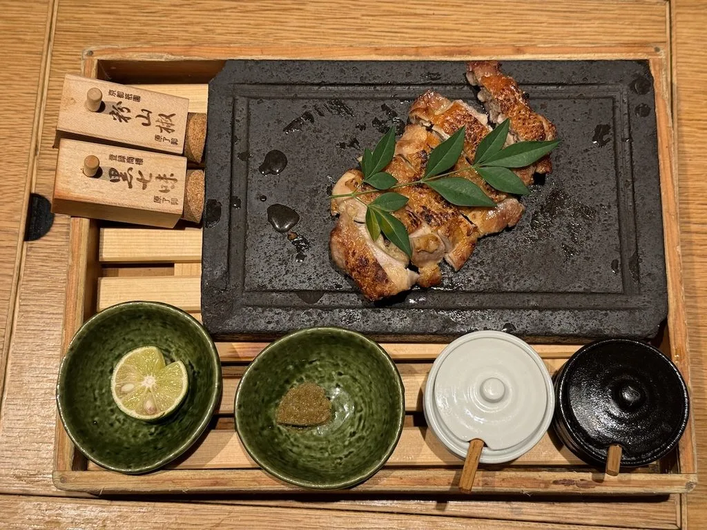 福栄組合のもも炙り焼き