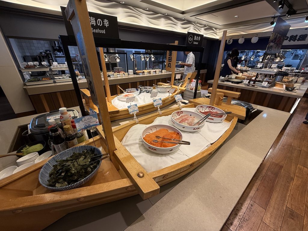 ラビスタ東京ベイの朝食バイキング