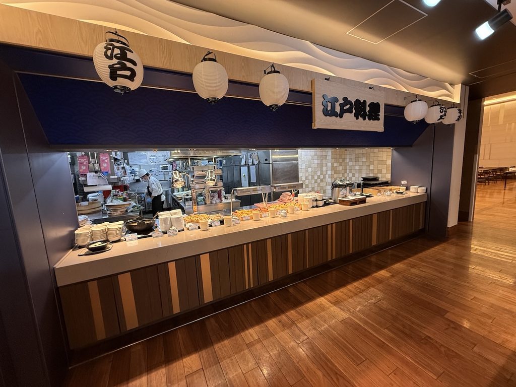 ラビスタ東京ベイの朝食バイキング