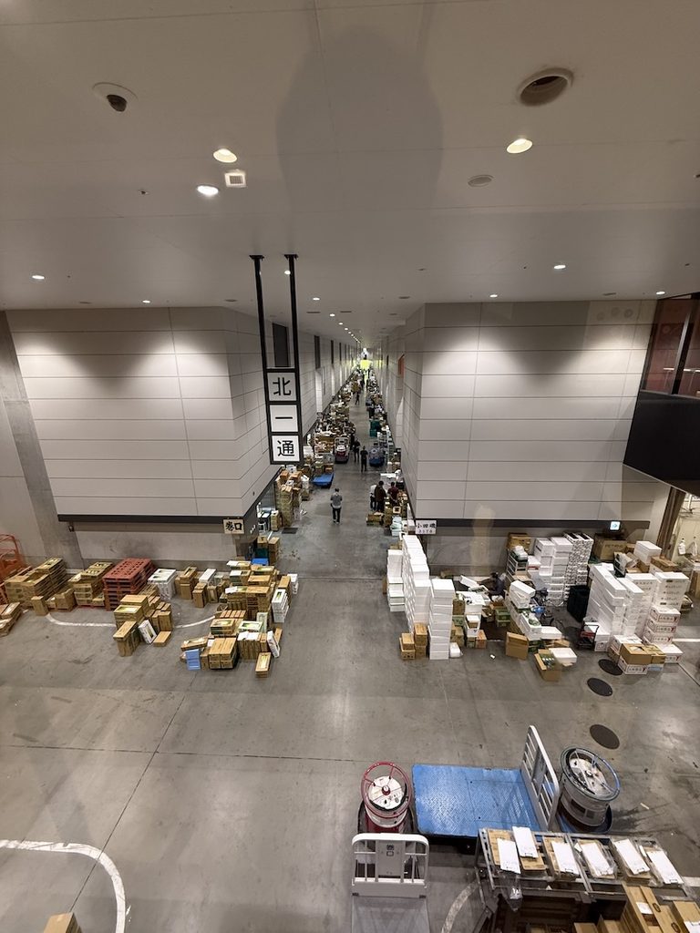 豊洲市場青果棟