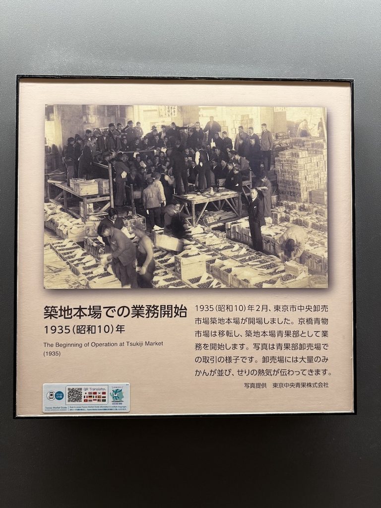 豊洲市場青果棟の歴史