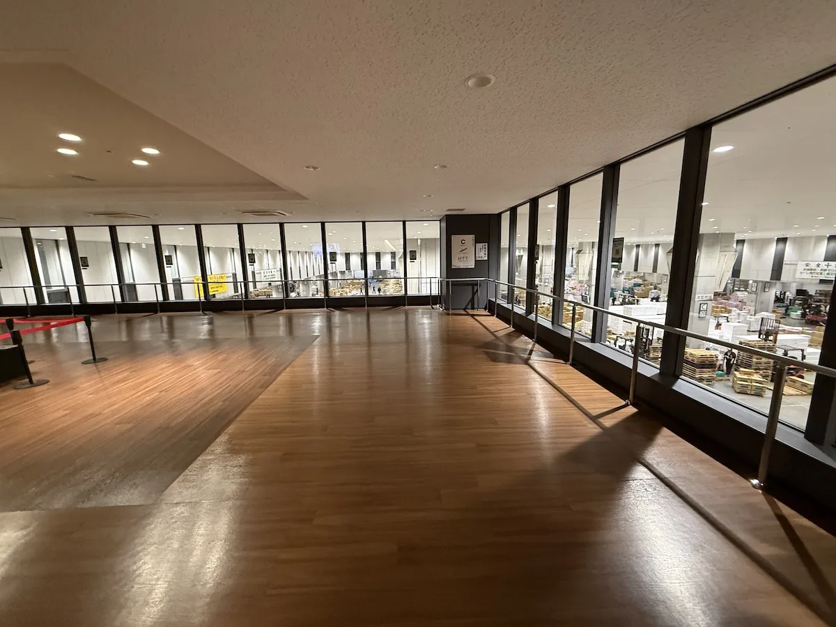 豊洲市場青果棟