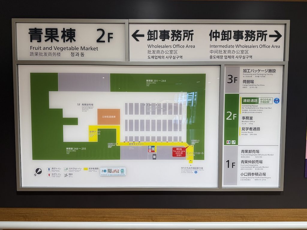 豊洲市場青果棟