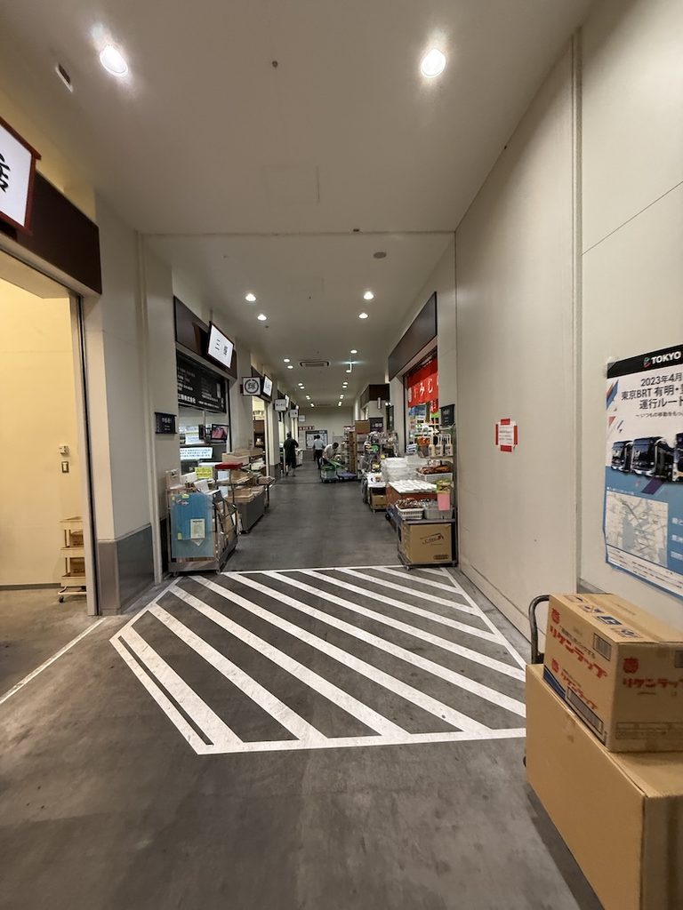 豊洲市場6街区